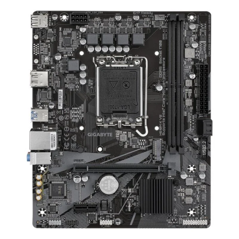 [GIGABYTE-H610M-K] MOTHERBOARD GIGABYTE H610M-K / INTEL S-1700 / 12TH GEN / 2XDDR4 3200MHZ / PCIE 4.0 X 16 / HDMI / 2XUSB 3.2 / M.2 / MICRO ATX / GAMA
